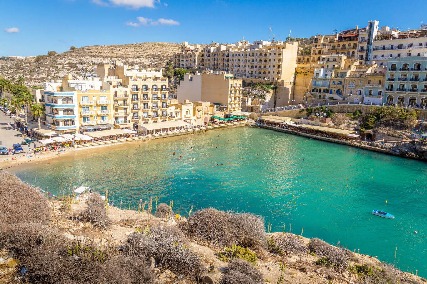 Xlendi Bay