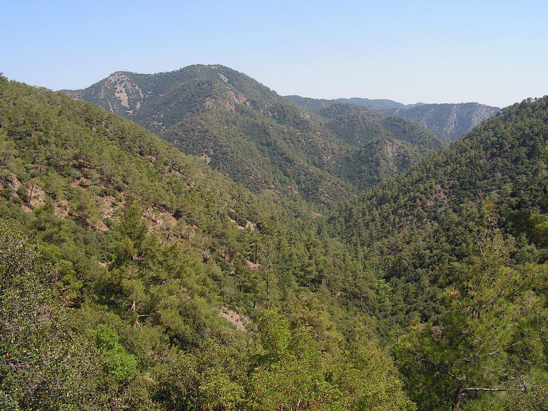 Troodos hiking