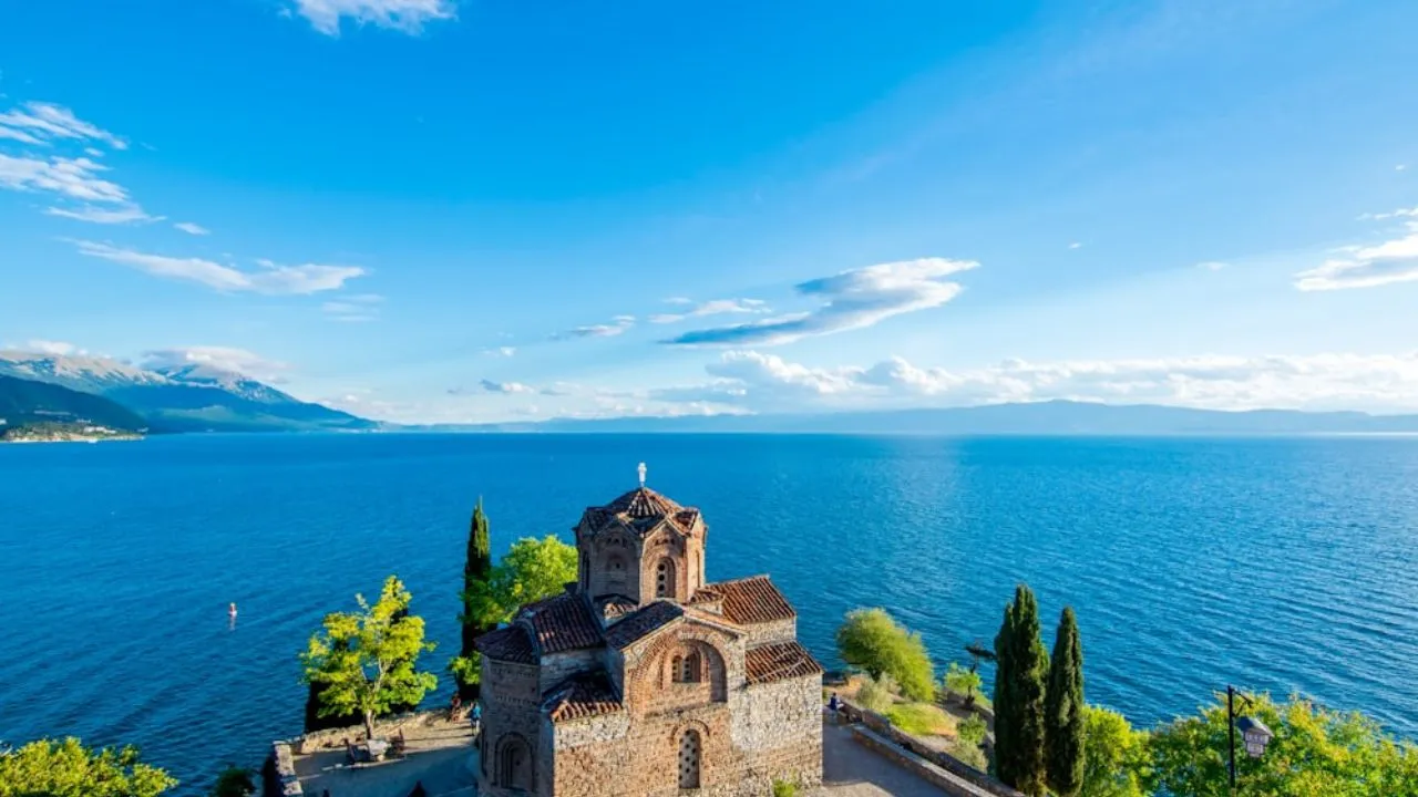 Lake Ohrid view