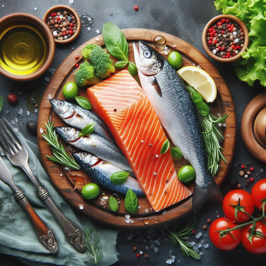 Grilled salmon