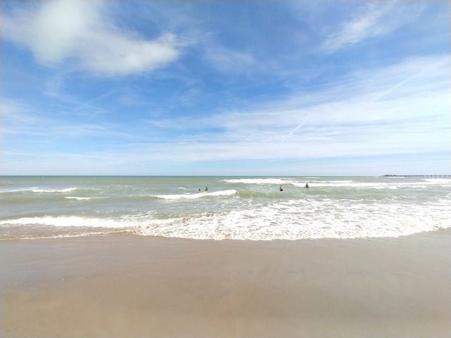 Golden beach