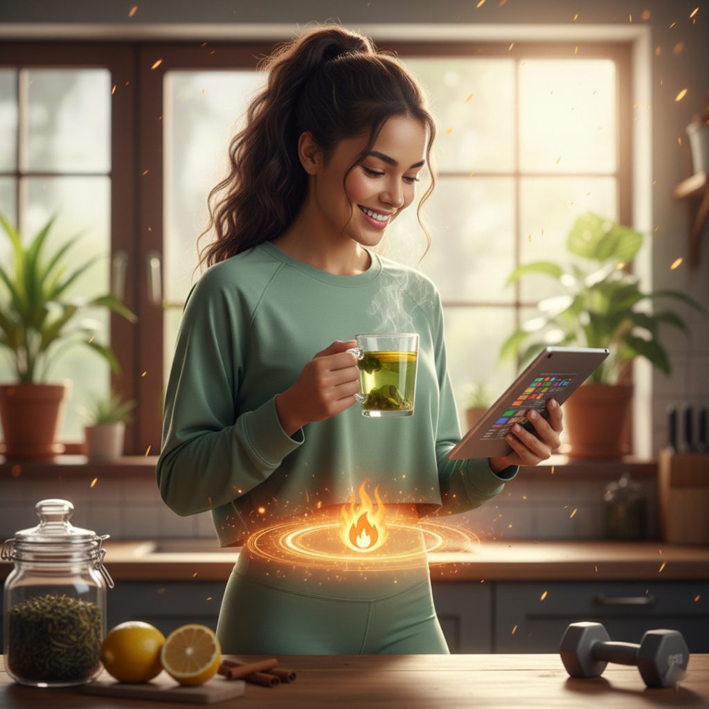 Burn belly fat naturally