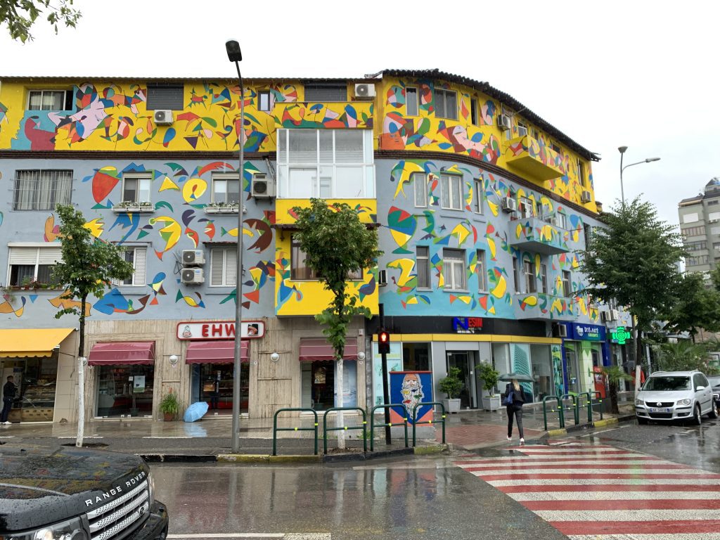 Urban art Tirana