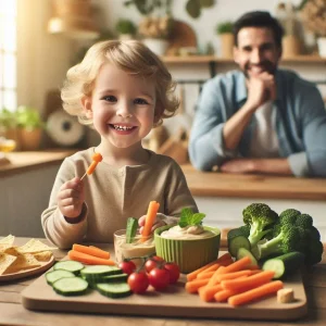 Turn Vegetables into Fun Snacks