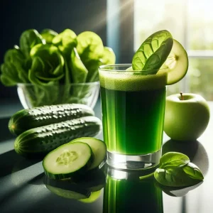 . Spinach & Lettuce Juice