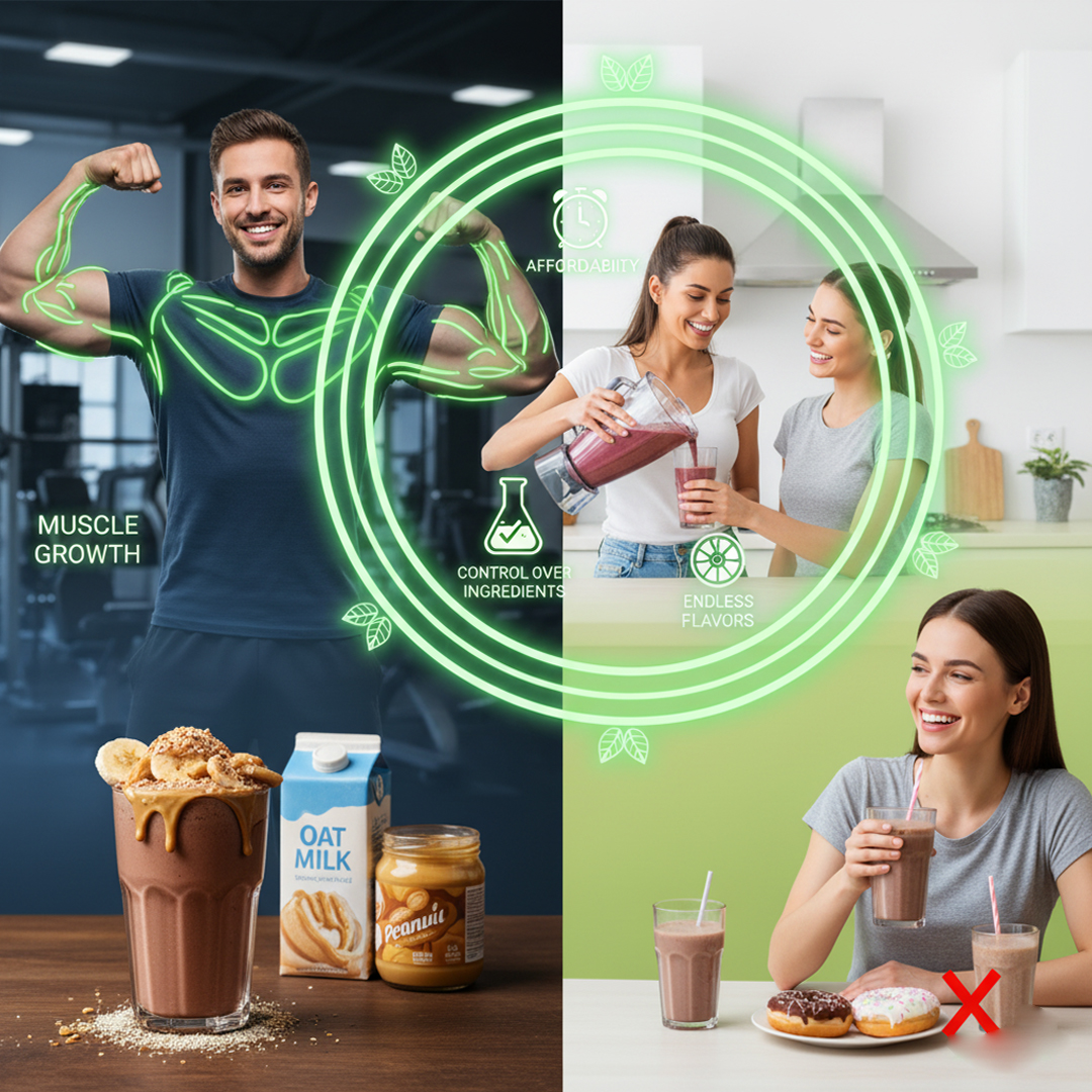 Protein Smoothie Recipes: Natural Energy and Muscle Growth