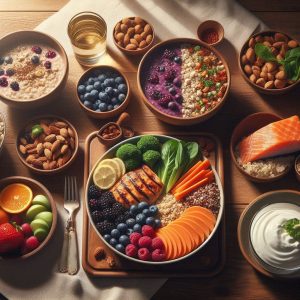 Sample Daily Plate for Balanced Nutrition