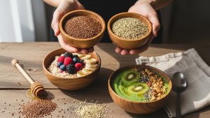 Flaxseeds and Hemp Seeds for Specific Health Goals