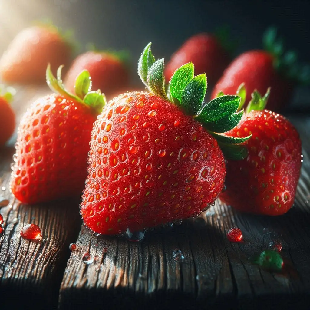 Low sugar strawberry