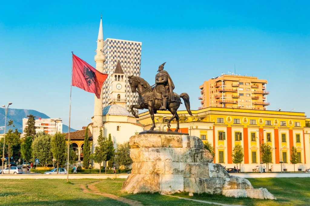 Tirana Skanderbeg Square