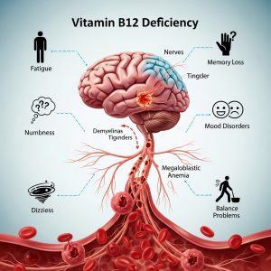 Symptoms of Vitamin B12 Deficiency