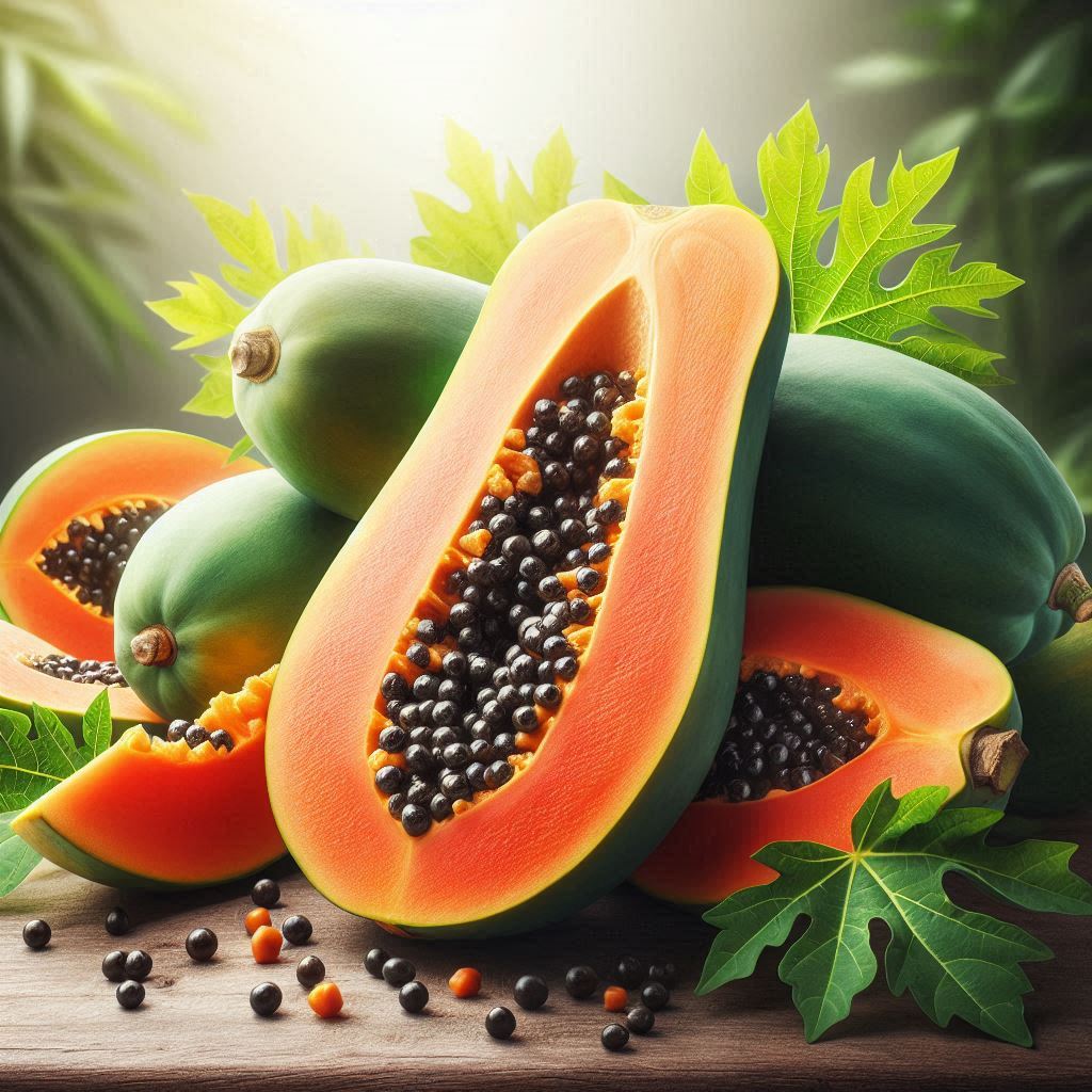 Fresh papaya