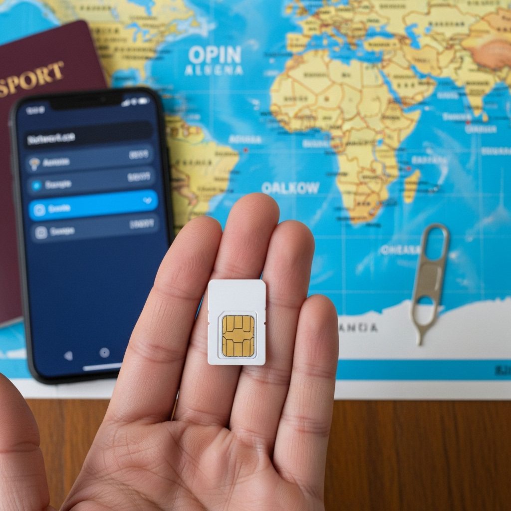 How to Stay Connected Abroad : What Is a Physical SIM Card?