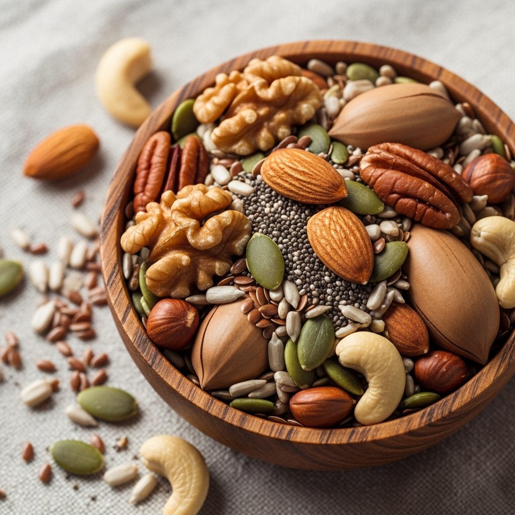 .Protein Sources for Older Women Nuts and Seeds