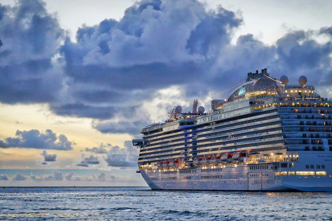 Cruise travel ship