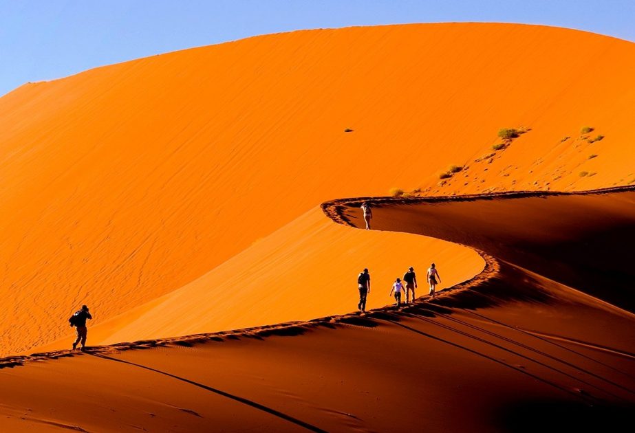 Iconic Dunes of Sossusvlei Namibia Red Sand Dunes