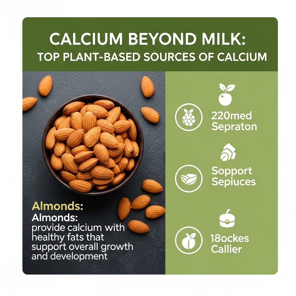 Almond calcium