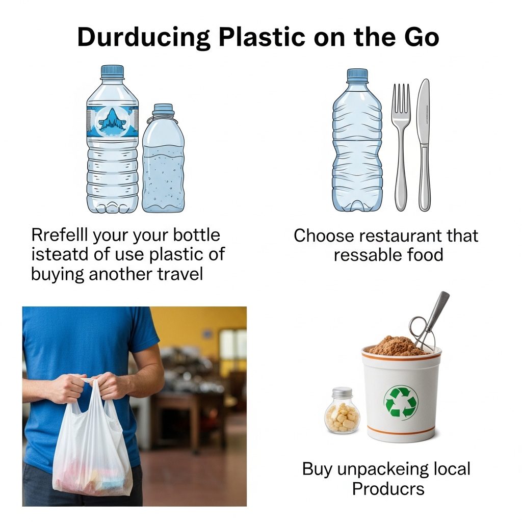 Reduce travel plastic