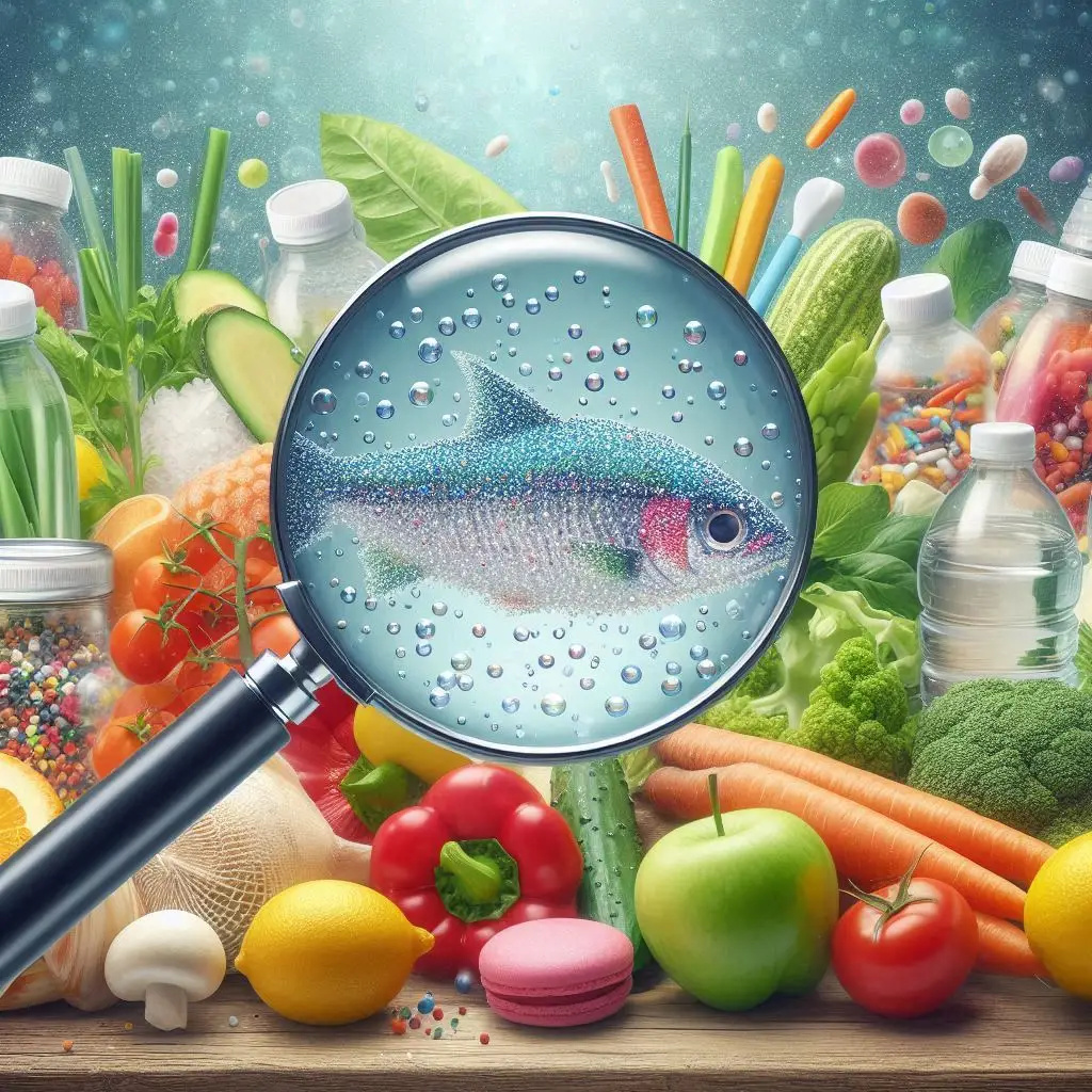 Microplastics food