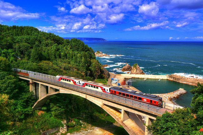 Sanriku train