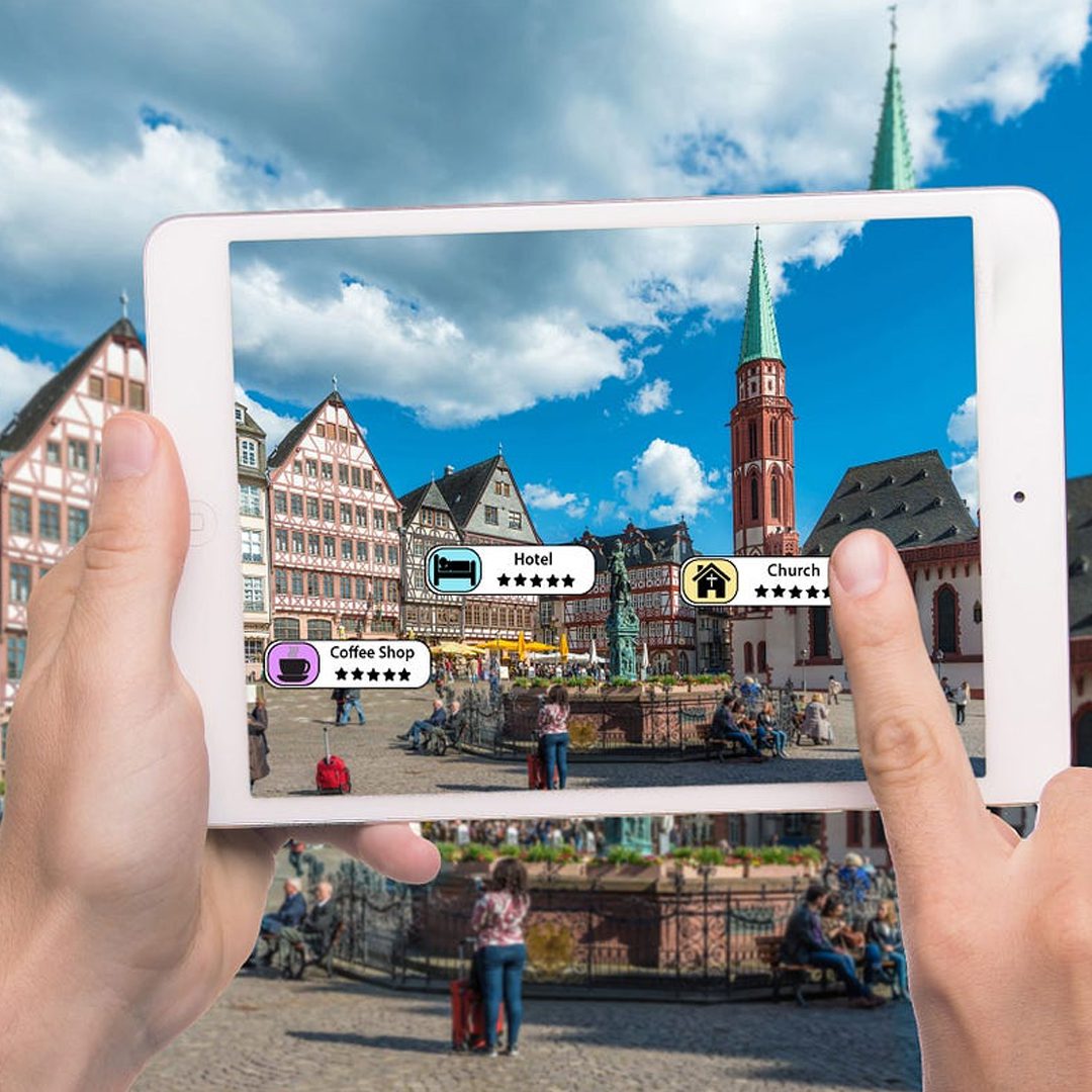 Travel in Augmented Reality: Experiencing Museums and Ruins
