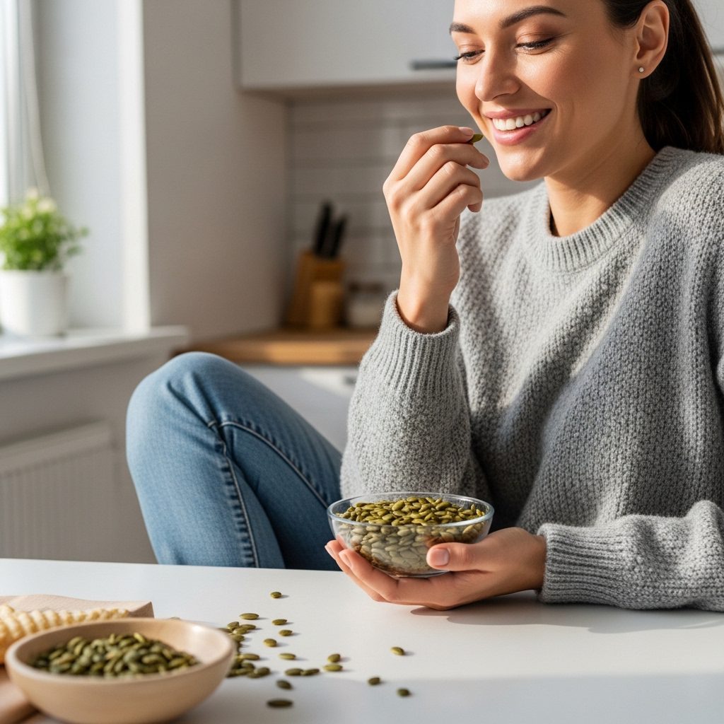 Pumpkin Seeds (Pepitas): The Powerhouse of Magnesium and Zinc for Heart and Prostate Health