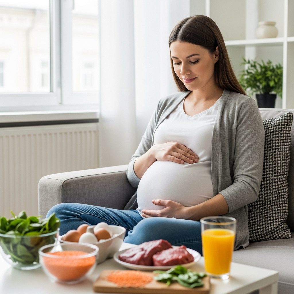 Iron Deficiency Anemia in Pregnancy: A Complete Guide to Iron-Rich Foods and Safe Supplementation