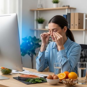 Why Desk Work Causes Eye Strain and Brain Fog