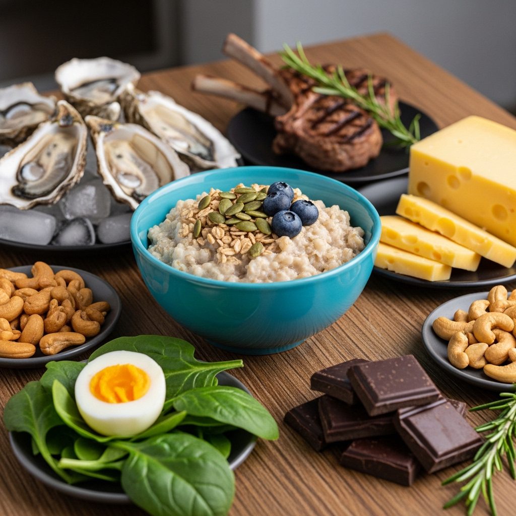 Zinc benefits