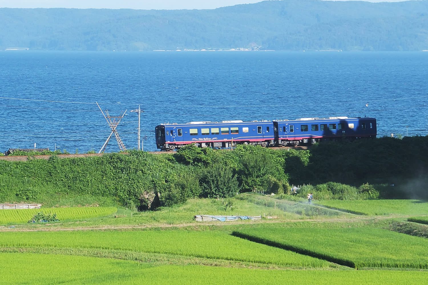 Japan sea train