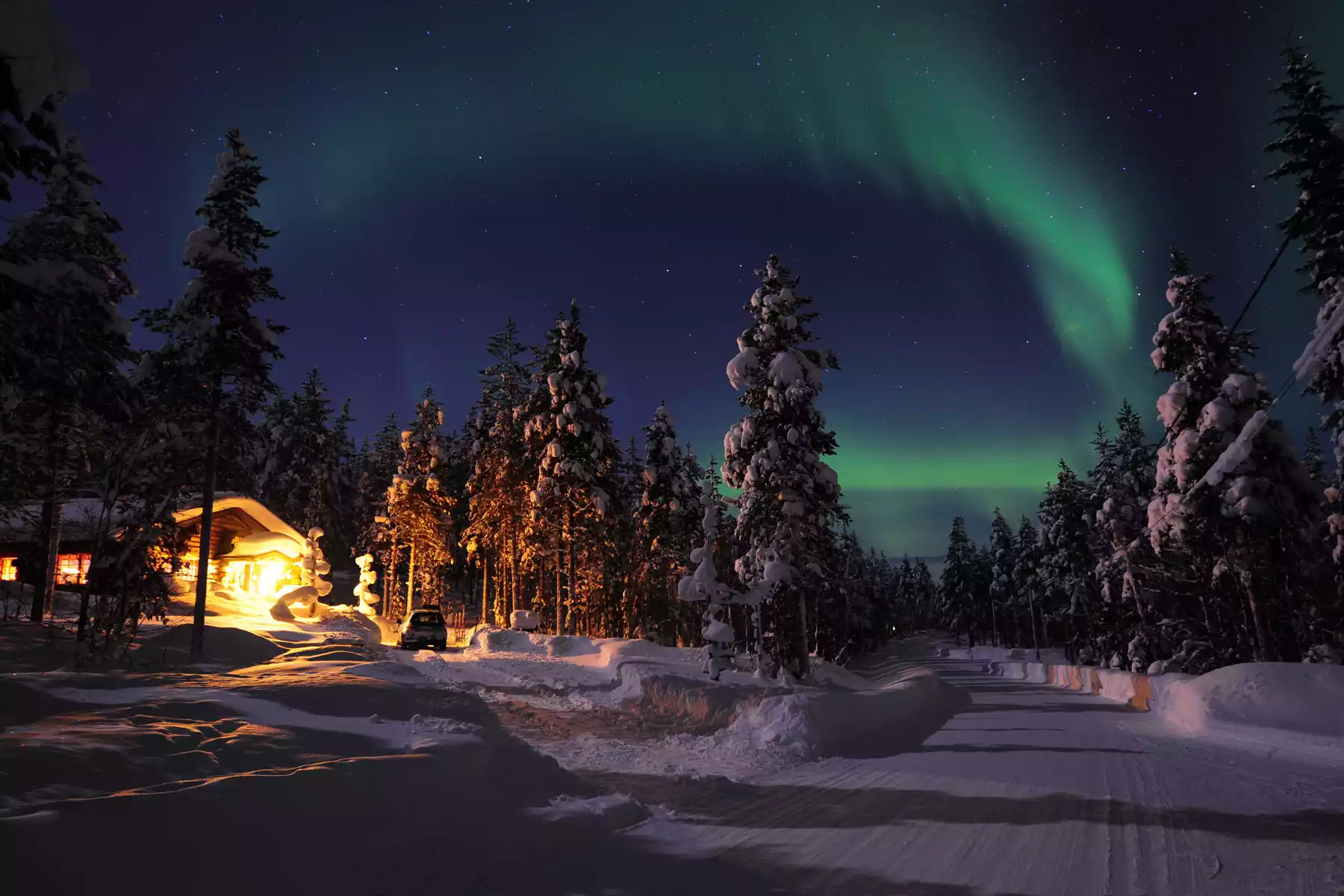 Northern Canada Aurora