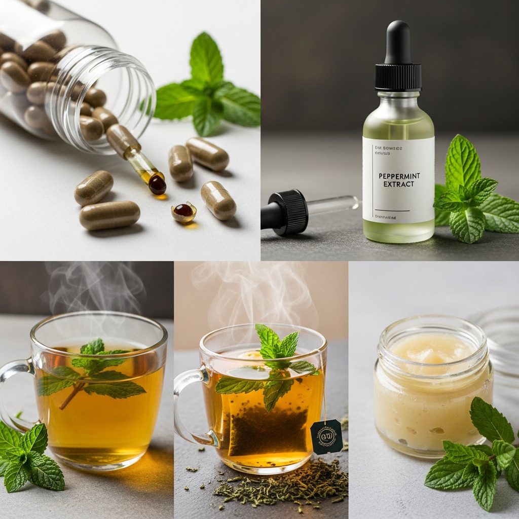 Forms of Peppermint Oil