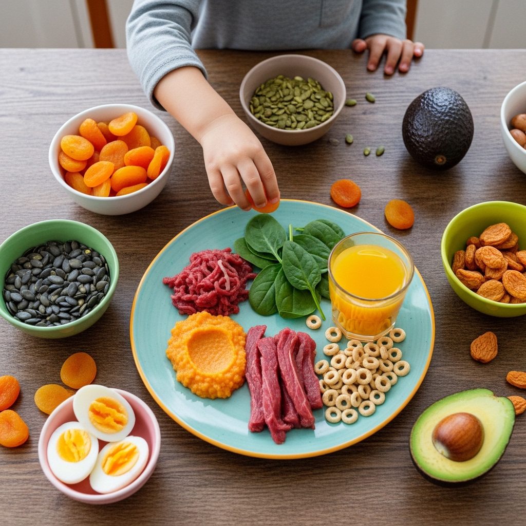 Iron-Rich Diets for Children: Preventing Anemia and Supporting Cognitive Growth