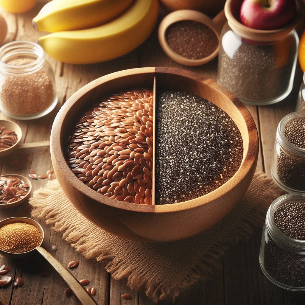 Flaxseeds vs. Chia Seeds: Comparing Nutritional Profiles and Health Outcomes