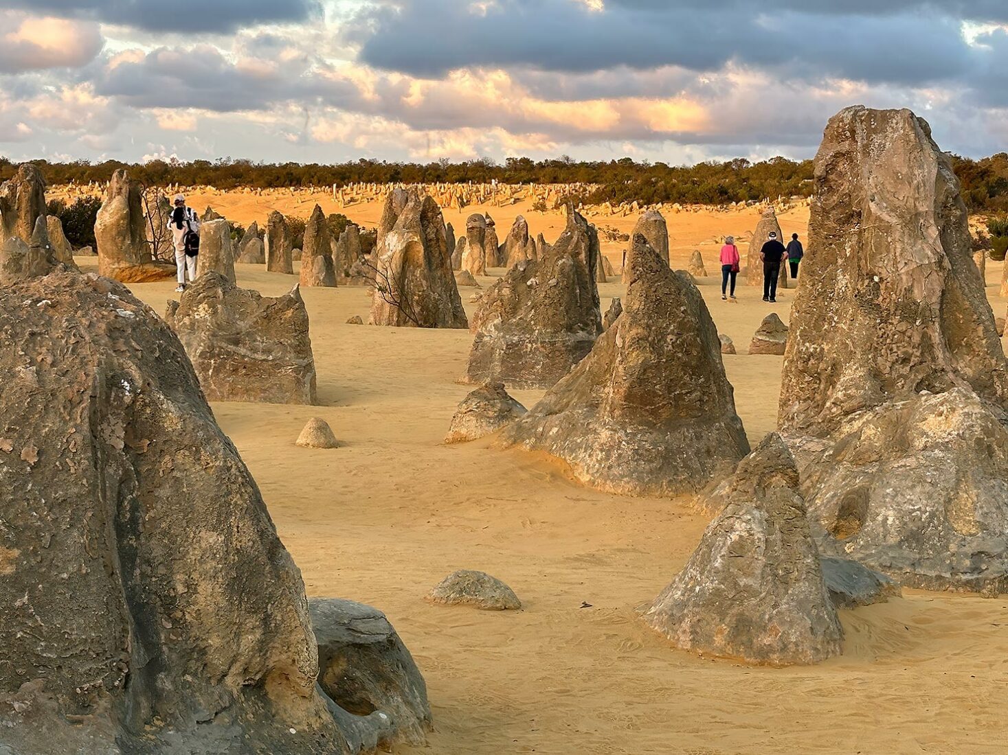 Pinnacles rocks