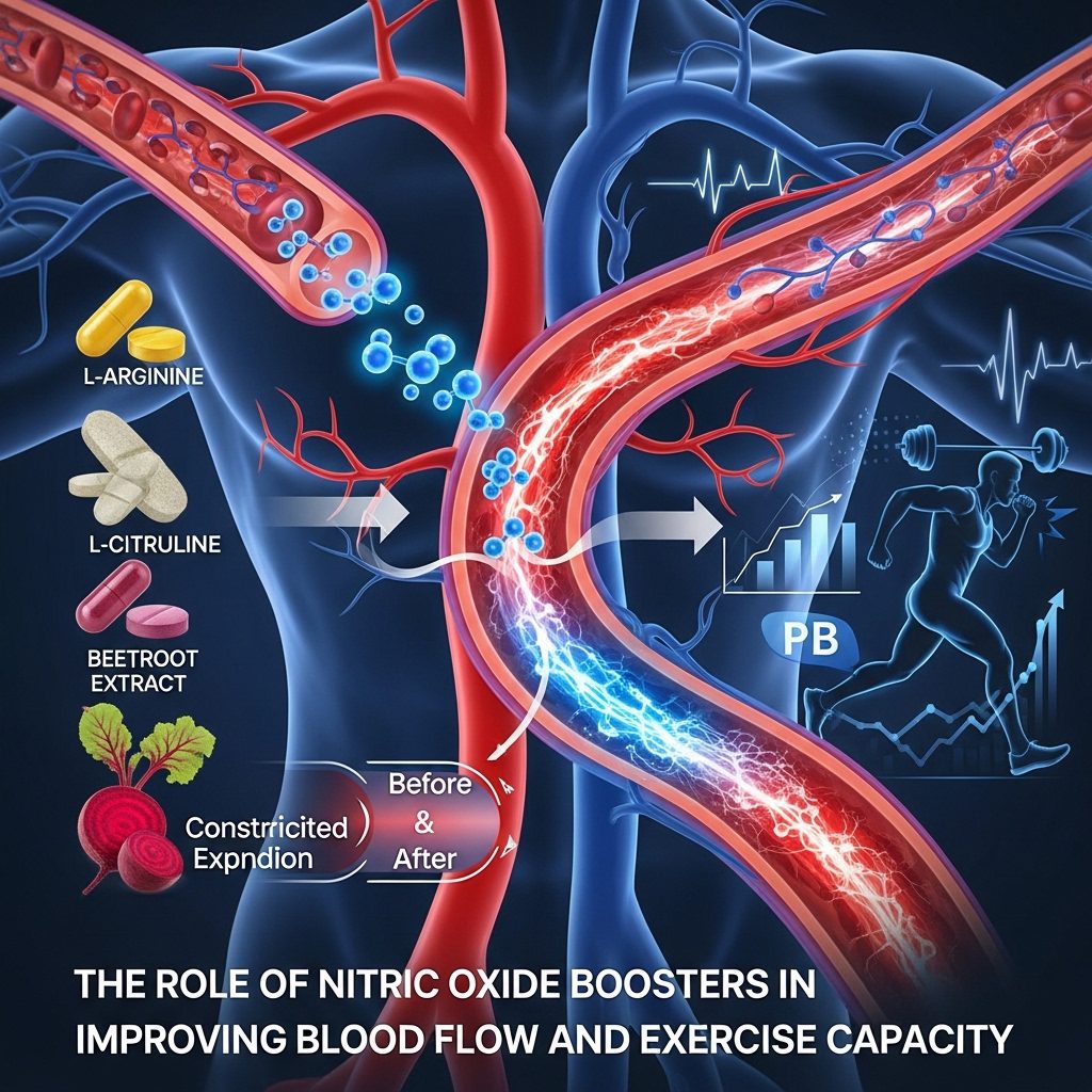 The Role of Nitric Oxide Boosters in Improving Blood Flow and Exercise Capacity