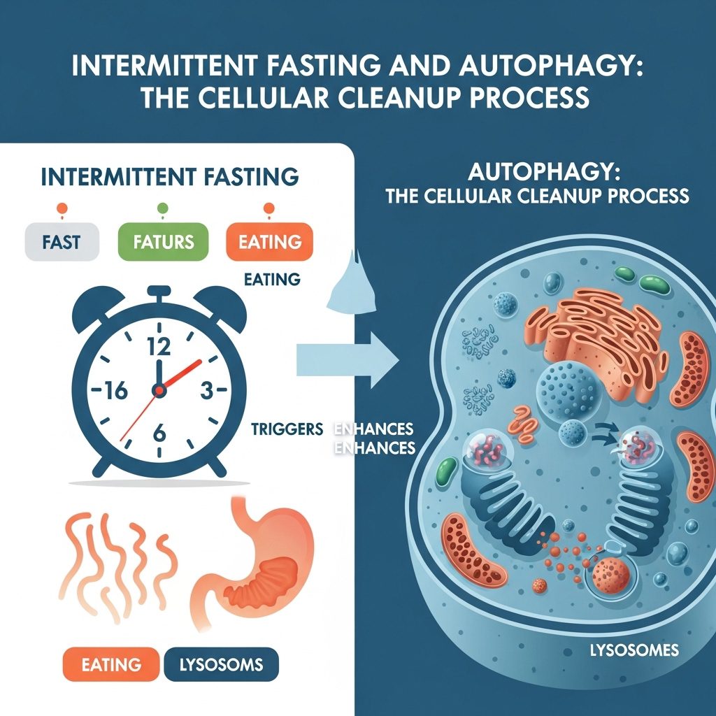 Intermittent Fasting and Autophagy: The Cellular Cleanup Process