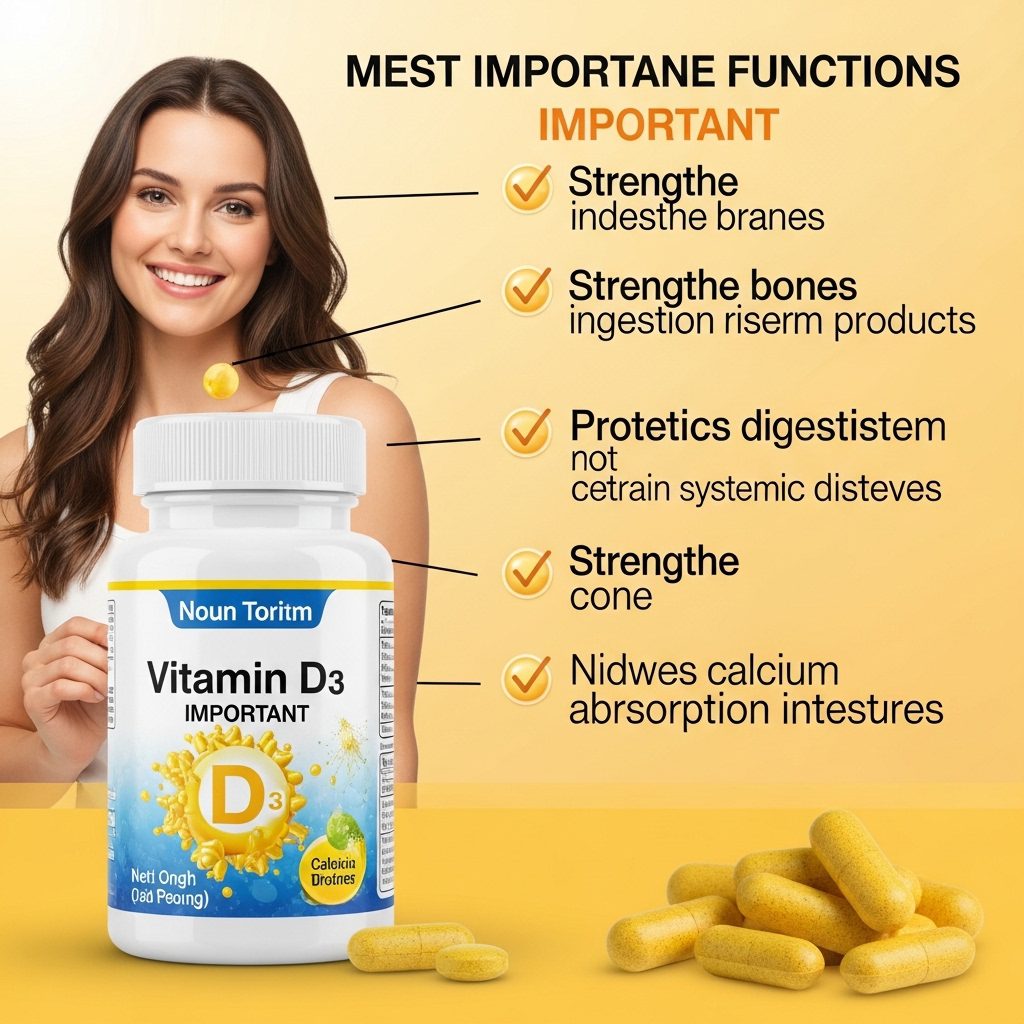 Vitamin D3 benefits