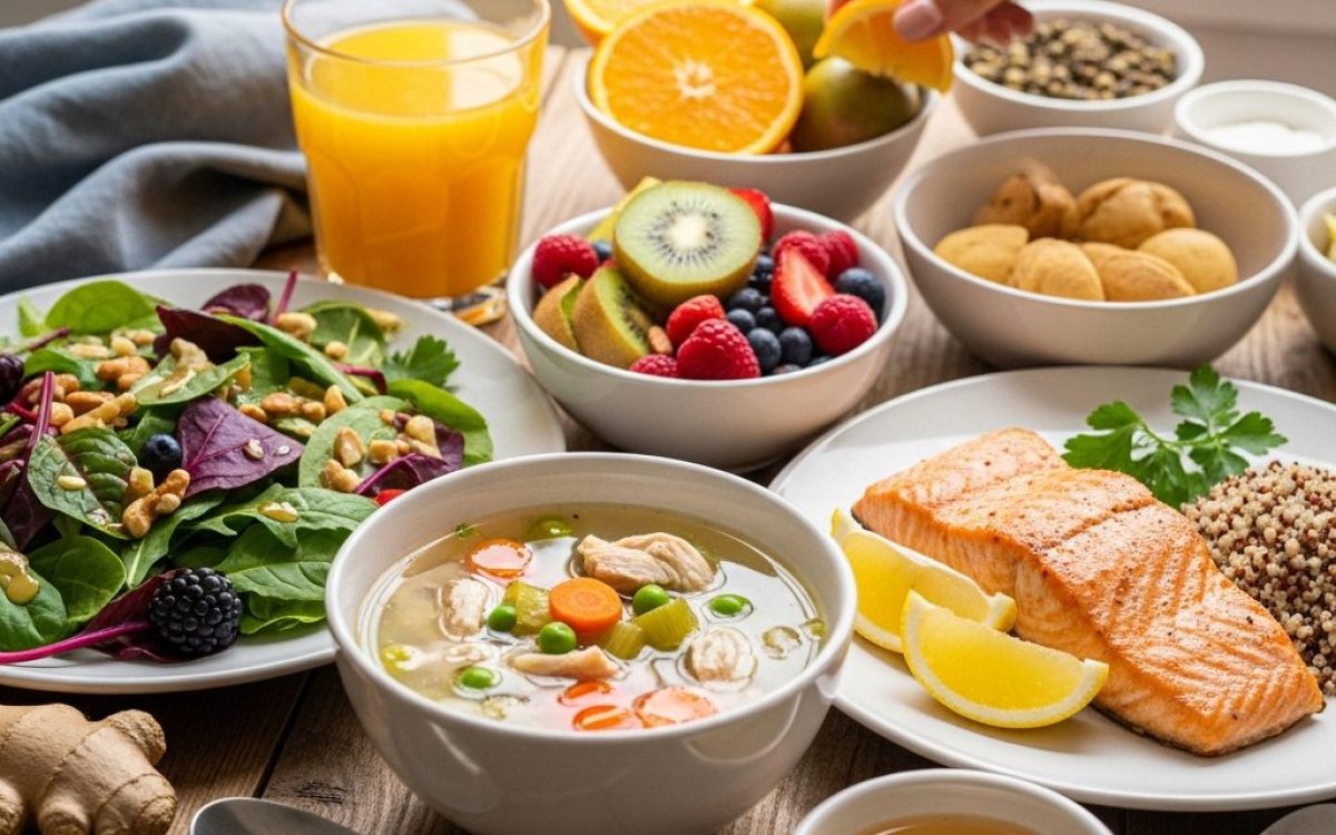 Recovery Diet After Viral Infections