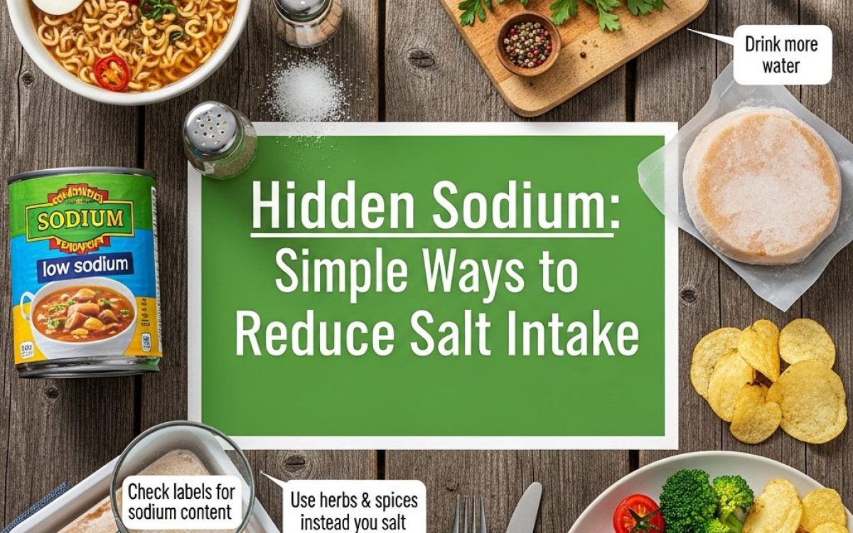 Hidden Sodium: Simple Ways to Reduce Salt Intake