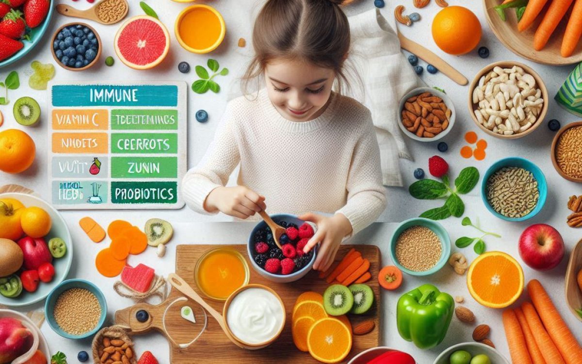 Nutrition Tips to Boost Kids’ Immune Health