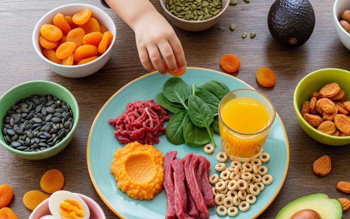 Iron-Rich Diets for Children: Preventing Anemia and Supporting Cognitive Growth