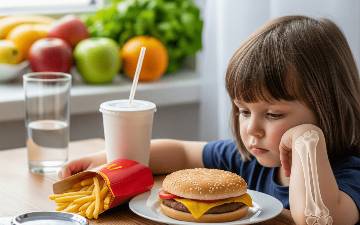 Fast food harms kids’ health