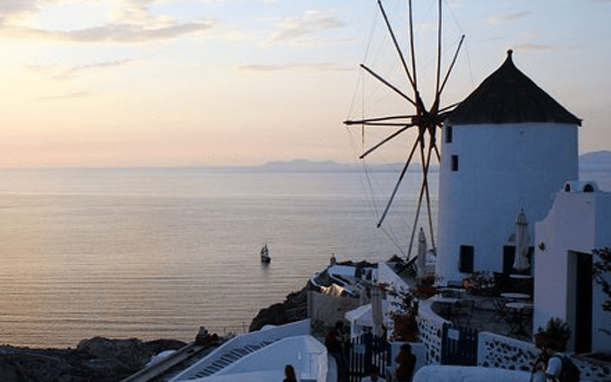 Santorini, Crete, and Paros