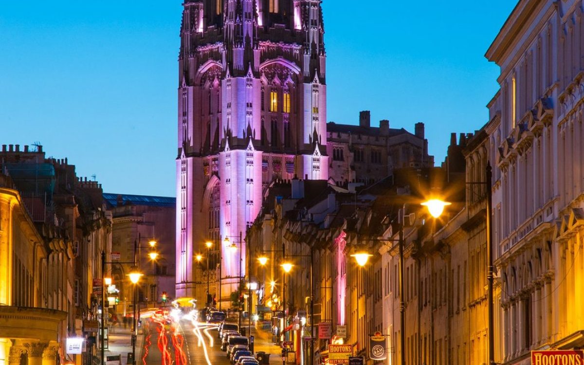 Bristol, located in the southwest of England