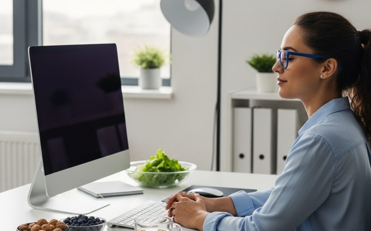 Nutrition for Desk Workers: How to Combat Eye Strain and Brain Fog with Food