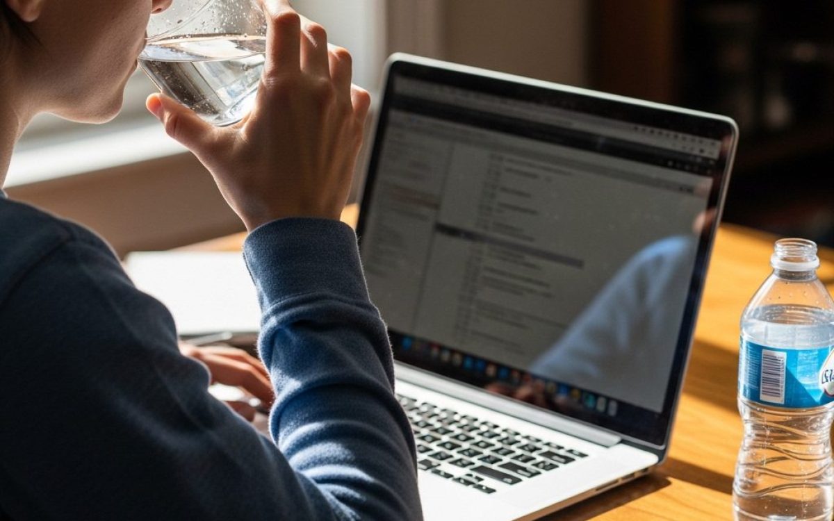 Dehydration and Mental Fatigue: How Water Intake Directly Impacts Your Focus and Mood