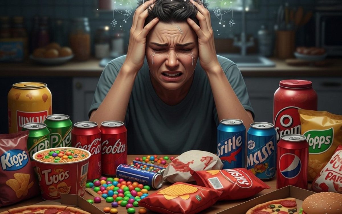 The Impact of Ultra-Processed Foods on Cognitive Function and Emotional Stability