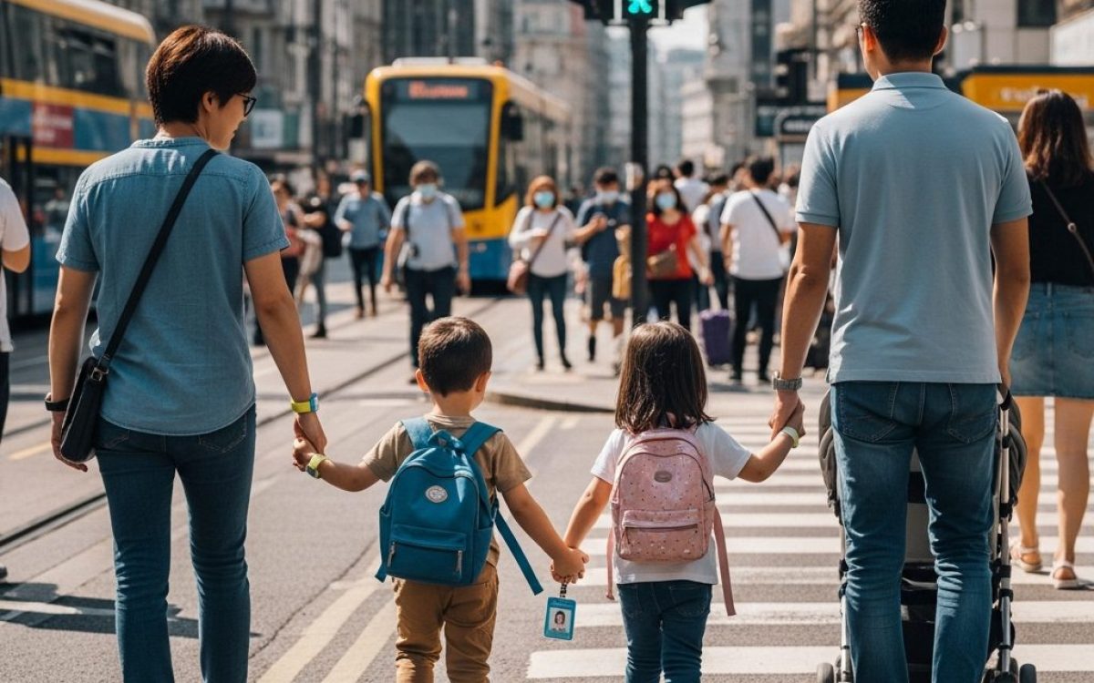 Safety Tips for Traveling with Children in Crowded Cities